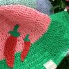 Breathable Bucket Hat for Women Fisherman Hat with Contrast Color Elegant Straw Hat Lady Foldable Floppy Hat for Travel