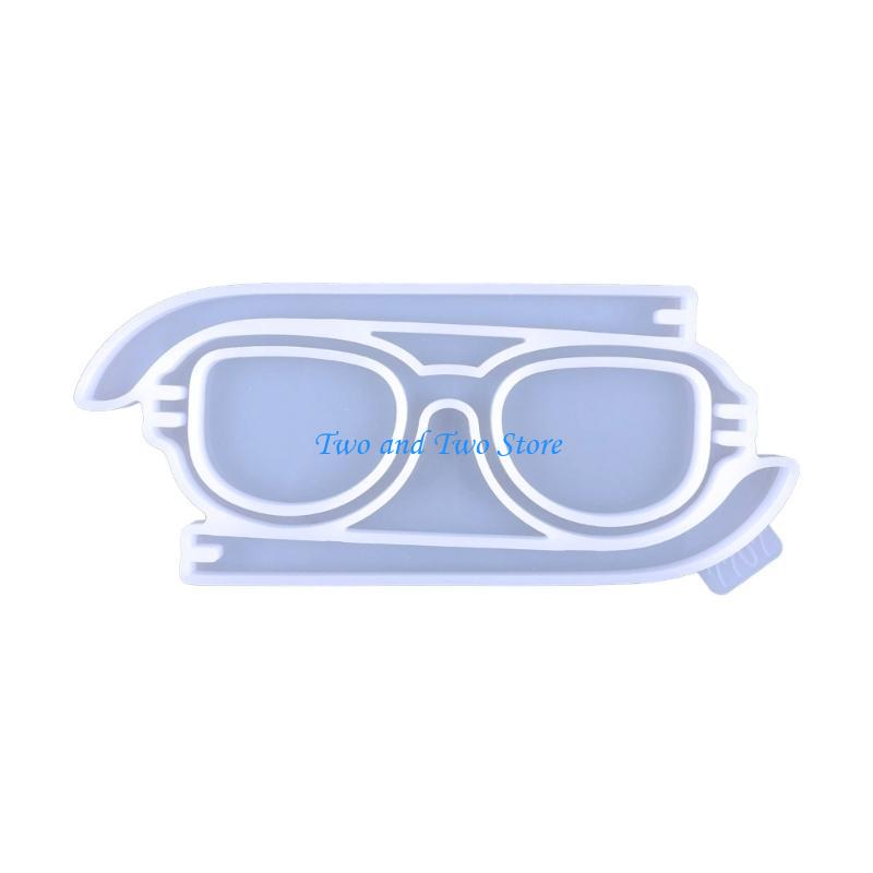 HX6F Diy Crystal Drop Gypsum Abrasive Three-dimensional Glasses Jewelry Ornaments Pendant Silicone Mold чистый