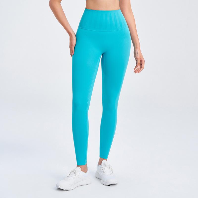 

Женские утягивающие брюки для йоги с высокой талией BILABO - Мягкие, спортивные, подтягивающие ягодицы, без видимых линий. Medium