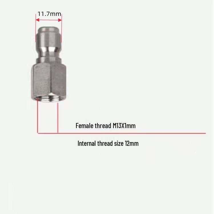 High-Pressure Car Wash Foam Gun Nozzle with 1/4 Quick Connect Adapter