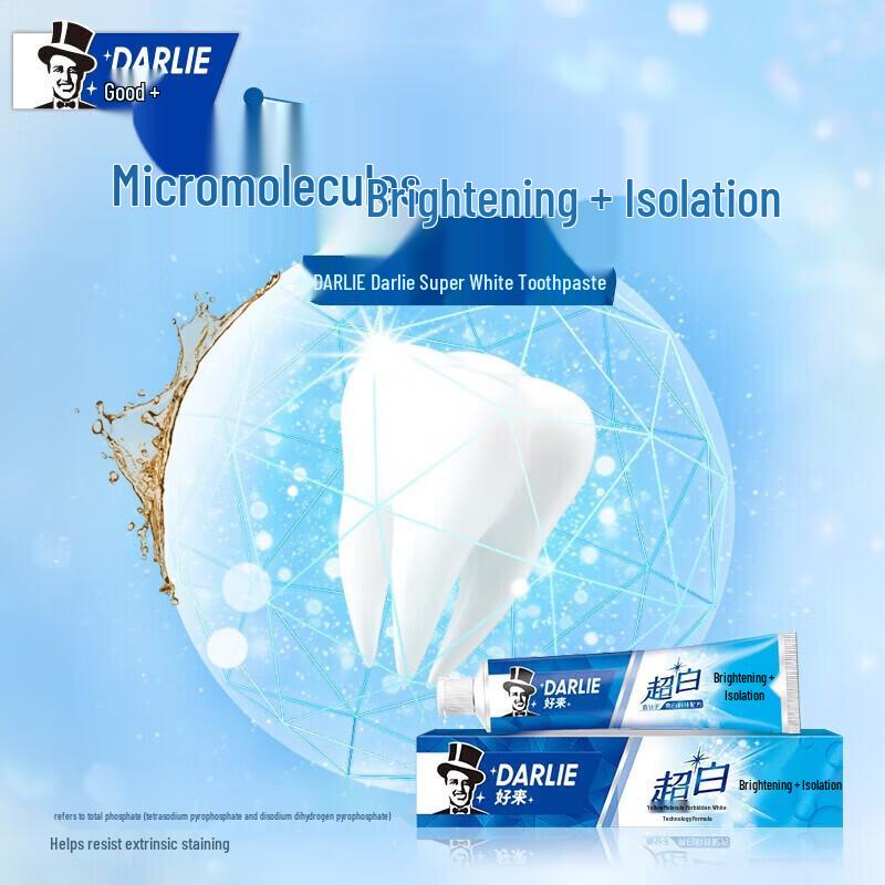 Darlie Soft Bristle Toothbrush & Whitening Toothpaste Bundle