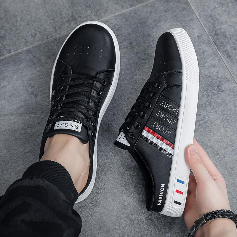 Men's Wide Width Sneakers 39-44 EU - Breathable Lace-Up Casual Shoes with Memory Foam, Non-Slip Gym/Walking Shoes for Daily Wear
