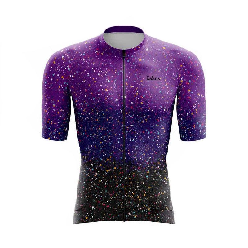 2026 Salexo Cycling Jersey Sets Men's New Summer Bike Clothing Short Sleeve MTB Bike Suit Bicycle Clothes Ropa Ciclismo Hombre