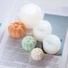 3 Size Handmade Chocolate Halloween Silicone Soap Candle Mold Baking Tool Decoration Pumpkin Mold