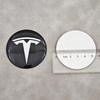 Car Sticker Tesla 4pcs 56mm Black White Tesla Cap Hub Center Cap Logo Sticker for Tesla Model 3 Y S X Personalized Car Sticker C