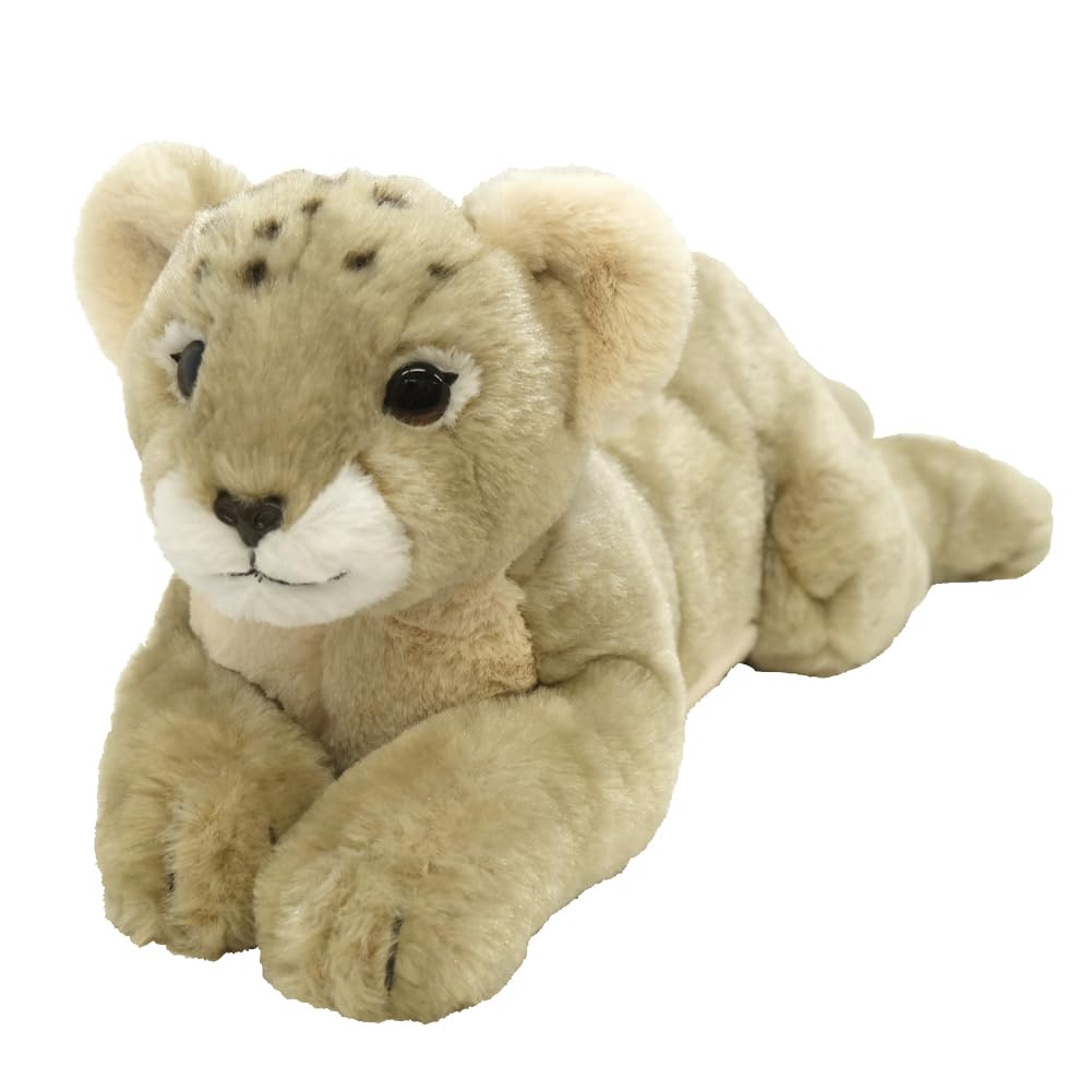 Sun Lemon Knee Lion Baby Stuffed Toy Animal Lion 17x43.5x18cm P-8882