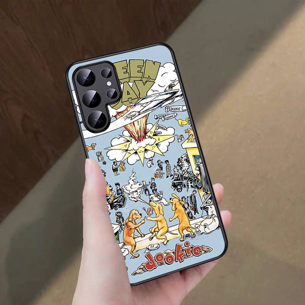 Famous G-green Day Music Rock Band Phone Case For Samsung S 9 10 20 21 22 23 30 23 24 Plus Lite Ultra FE S10lite Funda