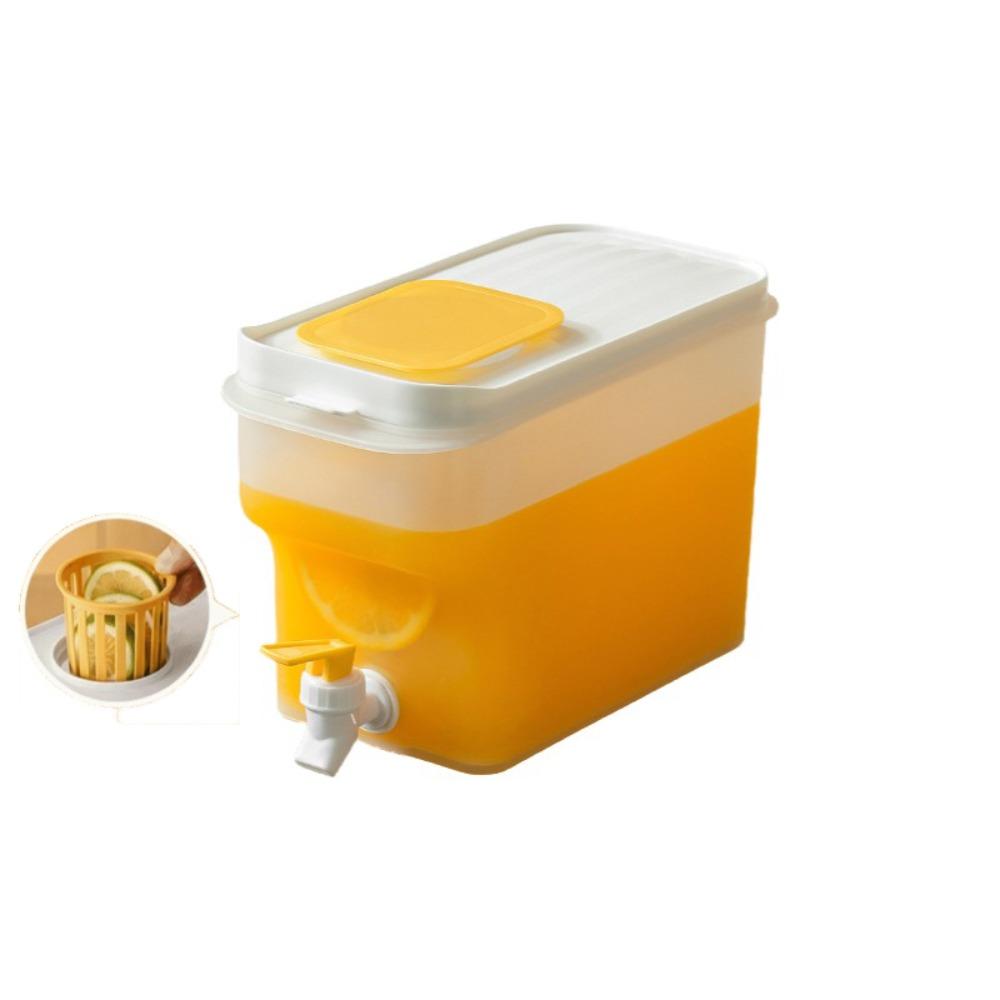 4L Cold Water Kettle Leak-Proof Refrigerator Water Jug Juice Pitcher  Chilled Water