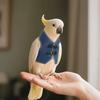 Leather Parrot Costume Adjustable Bird Flight Suit Bird Apparel Pet Birds Vest  Photography Prop