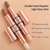 MZYZ Double Head Makeup Stick-Natural Highlighter & Contour,Face/Eye Shadow/Nose