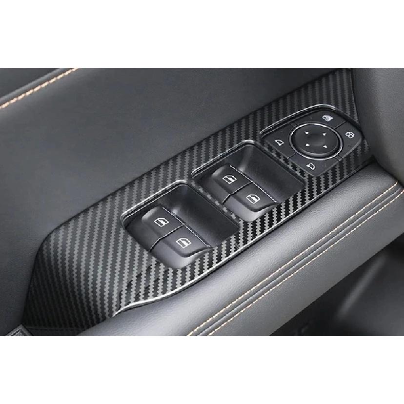 For Haval Dargo    Inner Door Armrest Window Buttons Cover Trims Glass Switch Frame Panel Sticker Car Accessories