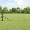 vidaXL Green Hexagonal Fence 0.4x100 M Steel 3353152