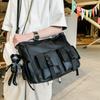 Minimalist Tactical Messenger Bag for Men Women – Water-Resistant Shoulder Bag with Multiple Pockets