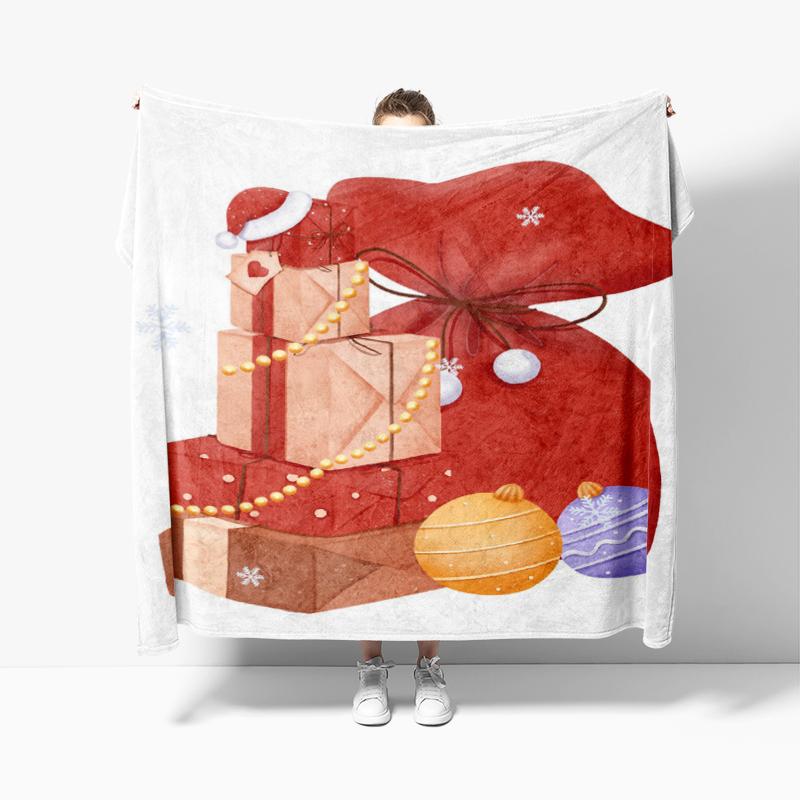 Wohndekoration Plüsch Überwurf Sofadecke Tagesdecke Bett flauschig weiche Decken Dekor Plaid Modern Halloween Frohe Weihnachten Winter