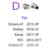 For Skoda VRS Kodiaq GT Superb 3V 3T B6 B8 Octavia 2 3 A5 A7 MK2 MK3 Karoq Car LED Door Logo Projector Light Accessories