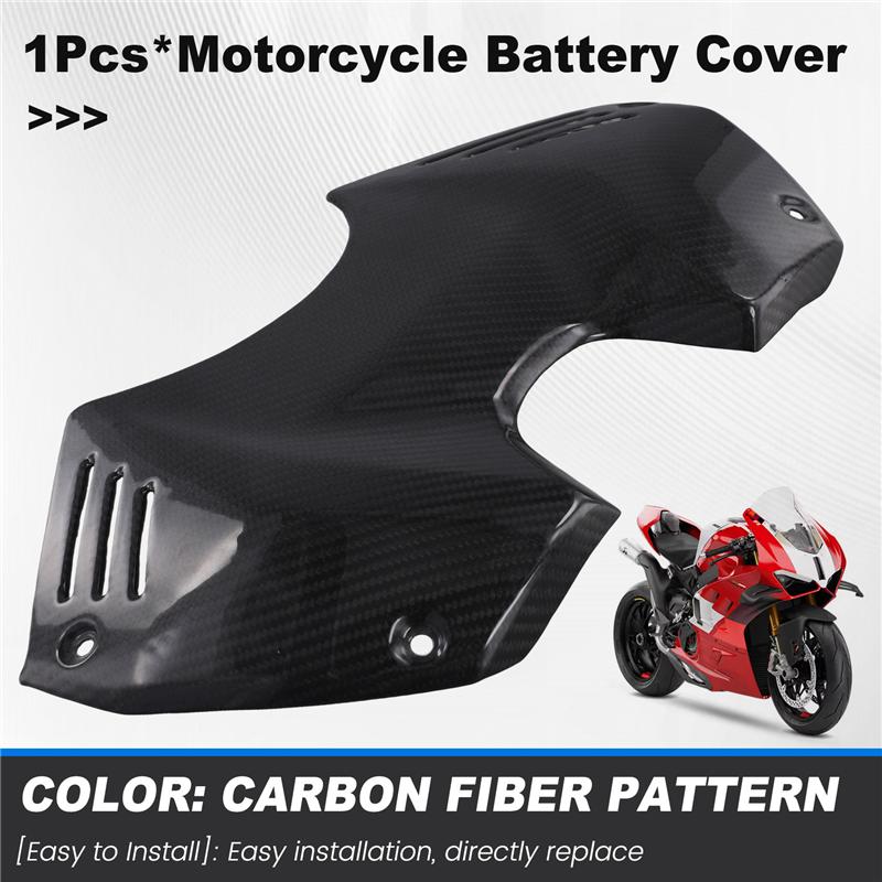 Motorcycle Fairing Battery Cover Fuel Tank Airbox Cover For DUCATI Panigale V4 V4S V4R 2018-
