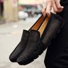 Fashion New Loafer for Men Suede Men's Shoes Casual Flats Mens Loafers Luxury Moccasins Breathable Summer Driving Shoes