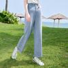 Betu Women's Lyocell Denim Wide-Leg Cropped Pants