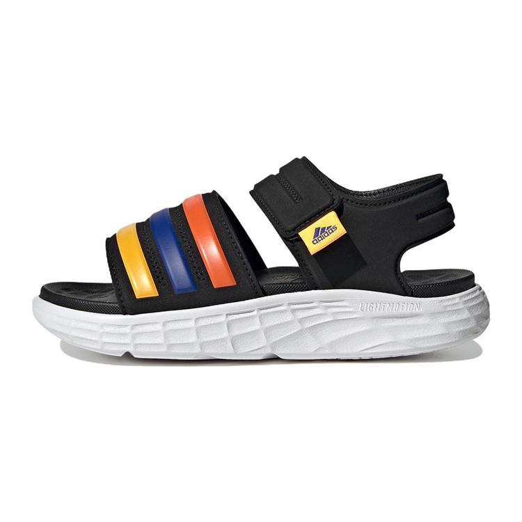 

Adidas Duramo Sandals Children s Sandals Black Blue Kids 31.5