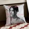 Singer GGracie Abrams Cushion Cover Reversible Soft Durable Pillow Cover Home  Car MultiScene Use for Daily Comfort