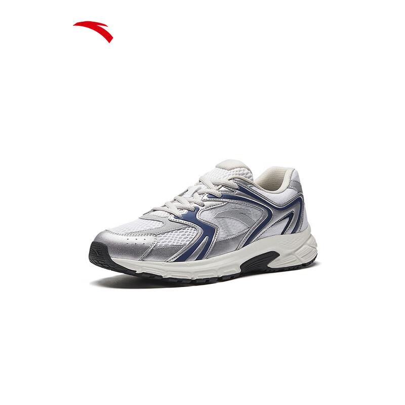 ANTA Men s Retro Leather Mesh Running Shoes US 10