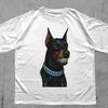 Retro Street Style Dog T-Shirt,Urban Oversized T-Shirt Streetwear,Hip Hop Graphic Tee,Retro Y2k Graphic Shirt,Rap Style Unisex Shirt