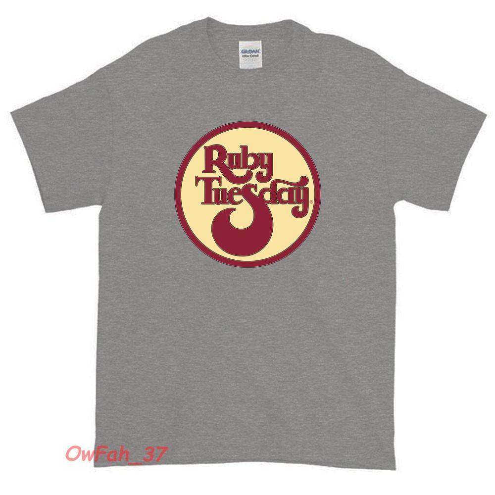 

New Ruby Tuesday Restaurant Logo American Funny T Shirt USA size S-XXL 4XL