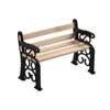 Garden Toy Wooden Park Bench Dollhouse Ornament Miniature Figurine Micro Landscape Micro Landscape