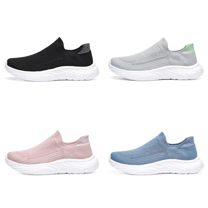 Male and female couples casual breathable lazy shoes socks shoes lightweight breathable mesh sports men's and women's shoes