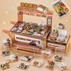 3D Mini Fast Food Model Toy Creative Cooking Interactive Toys  Doll House Kitchen