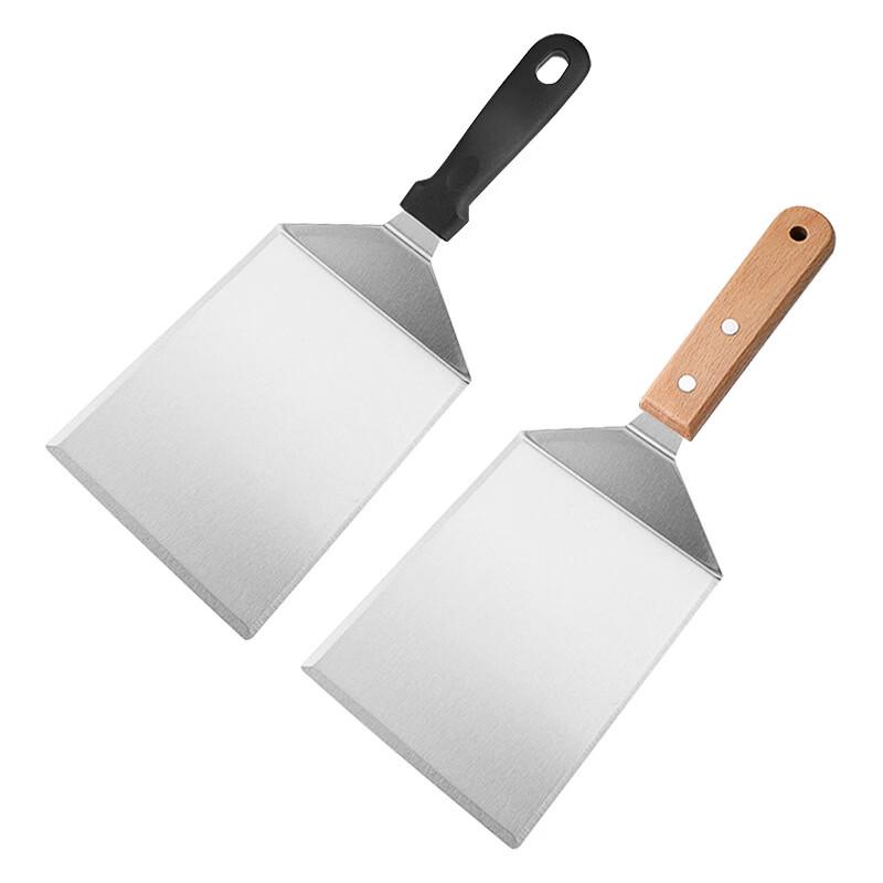 

SMVP Stainless Steel Large Square BBQ Spatula Set