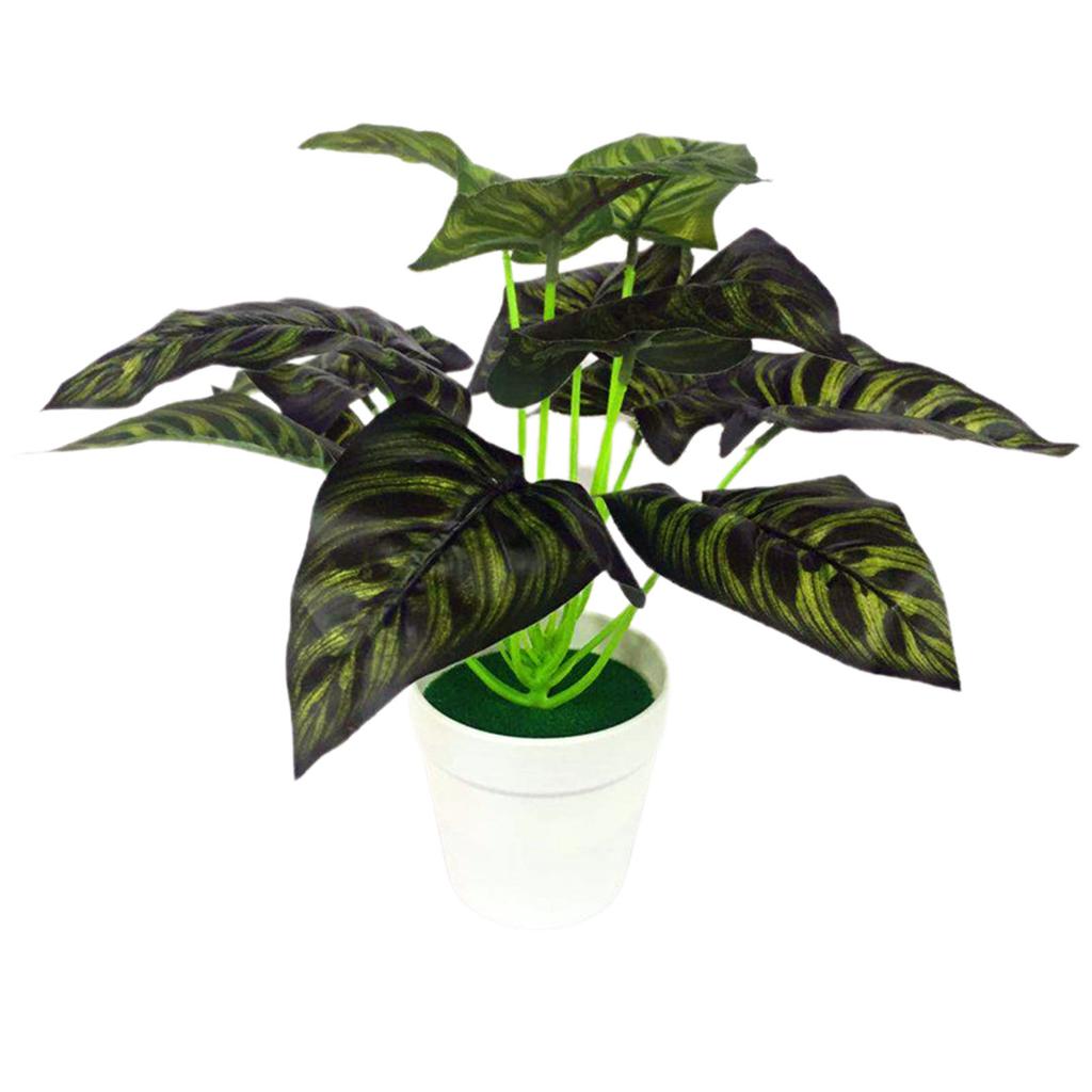 TDStore Simulated Potted Plant Artificial Fake Bonsai Home Desktop Ornament