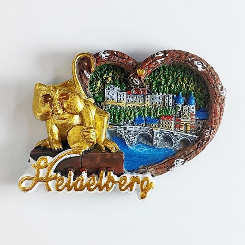 Germany Travelling Souvenirs Frankfurt Fridge Magnets Hamburg Bayern Schloss Neuschwanstein Bremen Fridge Stickers Wedding Gifts
