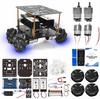 OSOYOO FlexiRover Robot Car Kit for Raspberry Pi Pi 520 Motor with Mecanum Servo High Capacity System Pi Not – 2/3/4/5, Encoder, Wheel, Support,