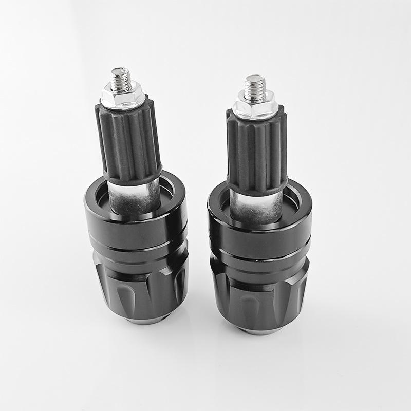 Motorcycle Modification Aluminum Alloy Handlebar Plug Electric Scooter Handlebar Stem Plug Balance Block Terminal