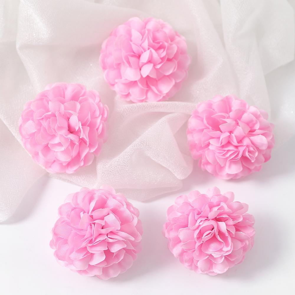 10/20 Stück Künstliche Blumenköpfe 4,5 cm Kunstblume für Heimdeko Garten Hochzeitsparty Dekoration Basteln Girlande Geschenke Zubehör