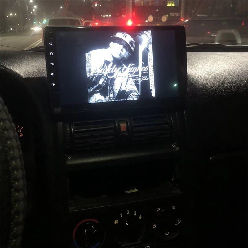 For Opel Astra G 1998-2004 Car Dashboard Trim 9 Inch Android Stereo 2 Din Head Unit Frame Panel Radio Fascia Dash