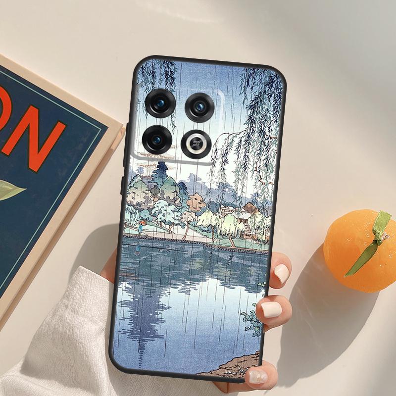 Japanese Ukiyo-e Art Case For OnePlus Nord 5 CE 2 3 4 Lite N20 N30 OnePlus 15 13 12 11 13T 10T 10R 12R 13R Cover