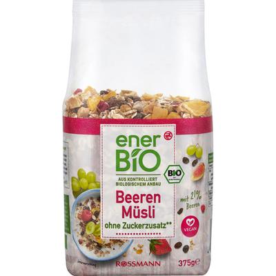 Deutschland Rothman enerBiO Enerbio Beerenmüsli 375g