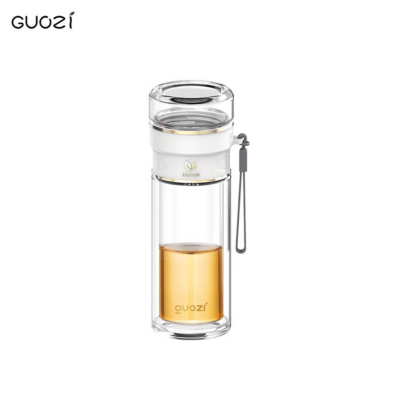 GUOZI High Borosilicate Glass Tea Infuser Cup