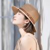 Panama hat women's summer travel seaside versatile sun protection sun hat temperament fashion top hat jazz hat