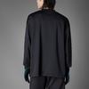 adidas Originals Blue Version Logo Print Crew Neck Sweatshirt Men Tops Black HM6461