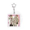 10Pcs Senpai Is An Otokonoko Anime Acrylic Keychains Decoration Keyring Cute Character Keyrings Pendant Decor Gift for Fans