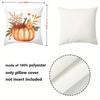 1 Stück Herbstkürbis Dekorative Kissenbezüge Polyester Kissenbezug, Sofa Dekokissenbezug