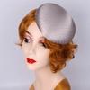 Kopfschmuck Vintage Fascinator Hut Einfarbige Maskenball Zylinder Braut Kopfschmuck Party Kopfschmuck
