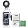 Digital illuminance Integrated thermometer and illuminance meter Can measure up to Lux Various LCD screens Brightness measurement Photography Plant