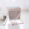 Foldable Standing Rack for Kitchen Towel Cup Storage