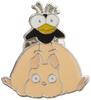 Spirited Away Fly & Baby Mouse Pin Badge S-08 - Studio Ghibli Official Yu-bird and Boh Enamel Pin