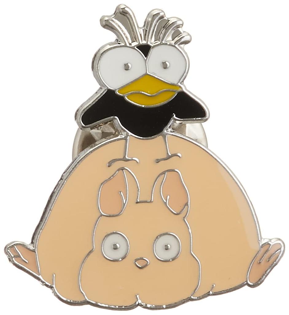 Spirited Away Fly & Baby Mouse Pin Badge S-08 - Studio Ghibli Official Yu-bird and Boh Enamel Pin