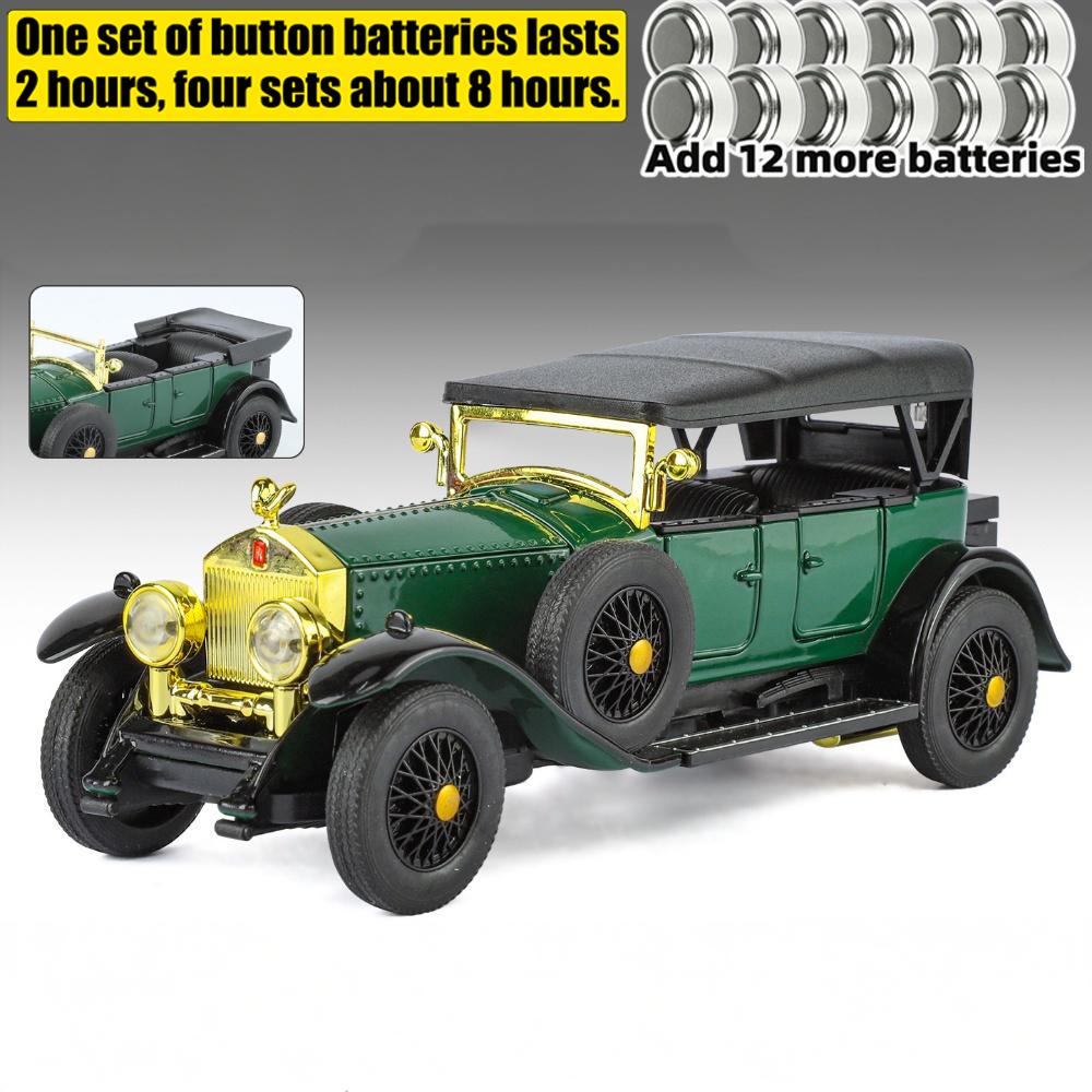 1:32 Rolls Royce Phantom I Classic Luxury Car Alloy Metal Diecast Model Car High Simulation Decoration Children Toy Cars Present